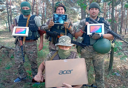 "Army SOS" tablets